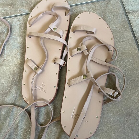 Beek Seriema Ankle Wrap Sandal Sz 7 NEW - Picture 4 of 6